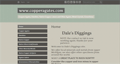 Desktop Screenshot of copperagates.com